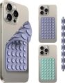 Reusable Silicone Suction Phone Grip Pad | Anti-Slip Mobile Holder Sticker for Smartphones. 