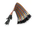40PCS Dupont cable Jumper Wire Cable Male To Male 1P-1P 2.54mm 20cm. 