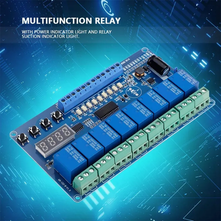 4%20Digit%20LED%20DC%208%20-36V%208%20Channel%20Multifunction%20Relay%20Control%20Module%20with%20Power%20Indicator%20Relay%20Suction%20Indicator%20-%20Image%204