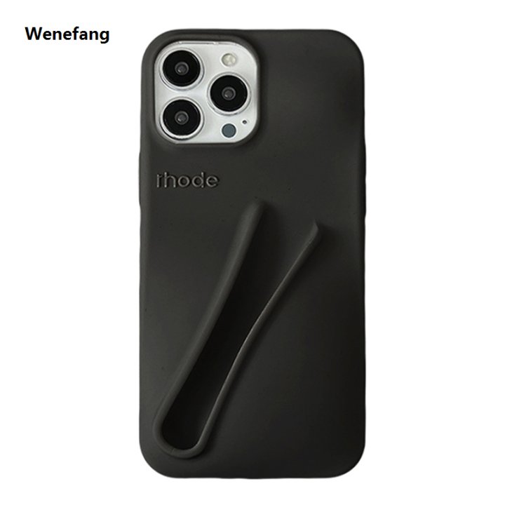 Wenefang%20Rhode%20DIY%20Lipstick%20Lip%20Silicone%20Case%20For%20iPhone%2015%2014%20Plus%2013%2012%20Bargain%20price%20Mini%2011%20Pro%20Max%20Portable%20Lip%20Gloss%20Holder%20Lipstick%20No%20Come%20With%20-%20Image%208