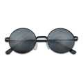 Luxury Fashion Round Black Small Face Fit Sunglasses For Men - Men's Black Shade Stylish Sunglasses |. 