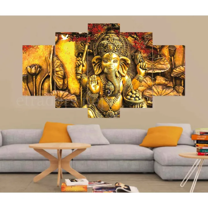 5%20Panel%20Lord%20Ganesh%20Canvas%20%7C%20Wall%20%7C%20Home%20Decor%20%7C%20Canvas%20%7C%20Wall%20Art%20With%20Frame%20Inside%20By%20Etraders%20Nepal%20-%20Image%202