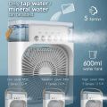 Mini air cooler fan - air onditioner with water and ice compartment with. 
