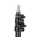 200cm Photography Tripod Light Stands With 1/4 Screw Head Adjustable Light Stand Photo Tripod For Phone Ring Light Photo Studio. 