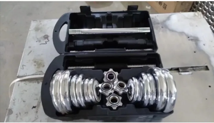 Csn%20York%2030kg%20Dumbbell%20Set%20Steel%20Adjustable%20(2%20in%201)%2030%20Cm%20Connector%20-%20Image%202