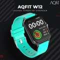 AQFIT W12 Smart Watch | IP68 Water Resistant | 1.69” Display| 30 Days Standby | Blood Oxygen | Heart Rate Monitoring - TechStudio. 