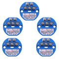 fasdaga 5X RTD PT100 Temperature Transmitter DC24V Minus 50 - 100 Degree Output 0-10V. 