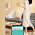 Smart WiFi Wall Mounted Long Range Wireless PIR Motion Sensor Detector. 