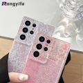 Korean Style Casing Compatible For Samsung Galaxy A32 M32 A42 A52 A52S A72 A03 A03S A13 A23 A33 A53 A73 4G 5G Phone Case Transparent Purple Flower Small Floral Girl Soft TPU Cover. 