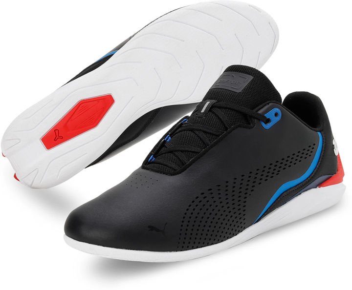 PUMA%20BMW-M-Motorsport%20Drift%20Cat%20Decima%20Men's%20Sneakers%20%E2%80%93%20Black/Pop,%20Low-Profile%20Driving%20Shoes%20%E2%80%93%20Original%20PUMA%20Nepal%20-%20Image%204
