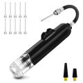 Basketball Ball Pump Air Pump,for Sports Balls with 10Pcs Needles & 2Pcs Nozzles,for Soccer Volleyball Football Balloon. 