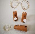 Wine Bottle Cork Copper String Fairy LED Lights. 