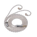 XINHS 8 Core Silver Plated Earphone Upgrade Cable MMCX 0.78mm 2Pin QDC TFZ HIFI Cable. 