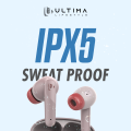 Ultima Atom 820 Earbuds With 25Hrs Playtime | Fast Charging | 13MM Drivers | IPX5 Sweat Proof | ENC Noise Cancellation Bluetooth Wireless Earbuds. 