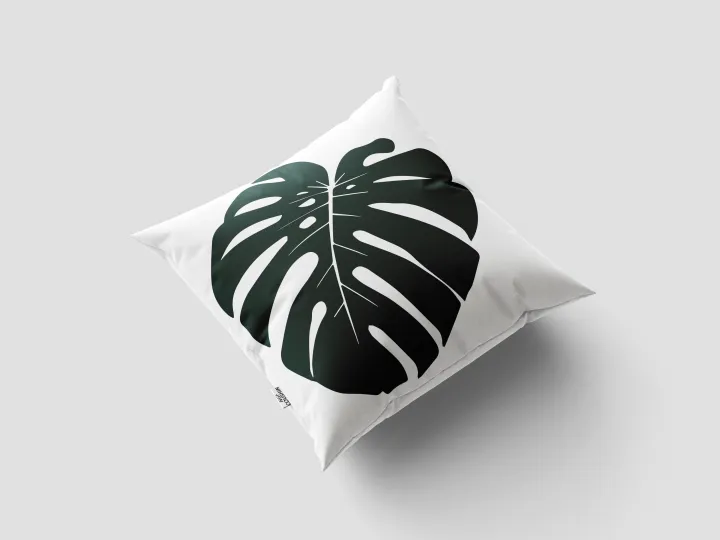 Tropical%20Monstera%20Leaf%20Printed%20Decorative%20Cushion%20Covers%20with%20fillings%20%E2%80%93%20Set%20of%204%20-%20Image%203