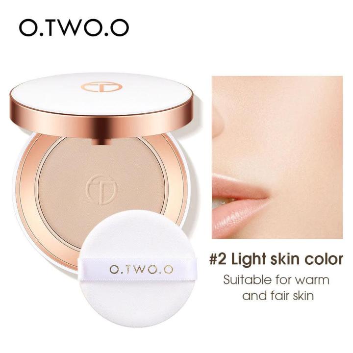O.TWO.O Silky Moisturizing Makeup Setting Powder Compressed Powder Shade :- 2