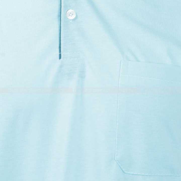 Light%20Blue%20Solid%20Polo%20Neck%20T-Shirt%20For%20Men%20-%20Image%203