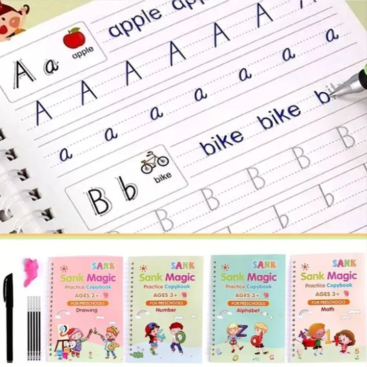 4%20Pcs%20Magic%20Practice%20Copybook%20For%20Kids,%20Handwriting%20English%20Reusable%20Magical%20Practice%20Copy%20Books%20For%20Kids%20Tracing%20Book%20Letter%20Writing%20Book%20-%20Image%203