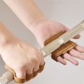 1Pair Durable Body Building Dumbbell Half Finger Pull-Ups Training Protection Gloves Hand Grips Gloves Gym Hand Grip Hand Gloves. 