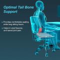 Tynor Coccyx Cushion Seat, Grey, Universal Size, Model H-13. 