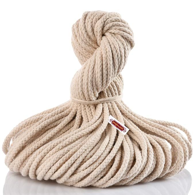 20 Meters Length of Macrame Cotton Rope / Dori 5mm Thick (20 meter ...