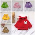 Funny Fashionable Doll Sweater Clothes for 14cm Wallace Gromit Dog Cute Rib Knitting Labubu Plush Toys Clothing All-match Child Birthday Gift Toy Children. 
