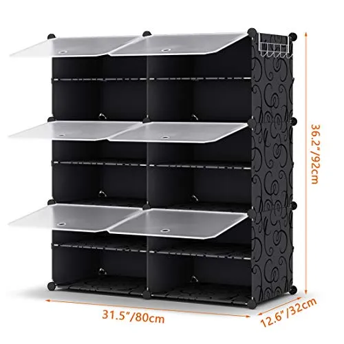 Ez%2012%20Cube%20Shoe%20Rack,%20Organizer,%20Bookcase,%20Shoes%20Cabinet%20-%20Image%203