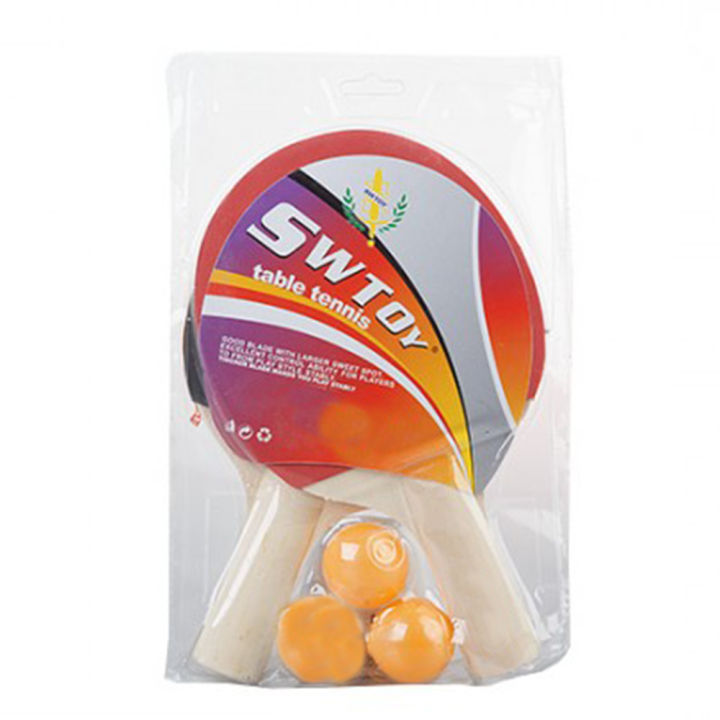 2 Pcs Bat Table Tennis Racket With 3 Balls | Daraz.com.np