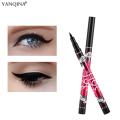 Aweisuan Hot Sale 12pcs/set YANQINA Lasting 36H Liquid Eyeliner Pencil Waterproof Black Easywear Eye Liner Pen Cosmetic wholesale makeup eyeliner. 