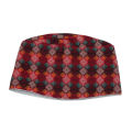 Light Red Nepali Dhaka Topi For Men. 