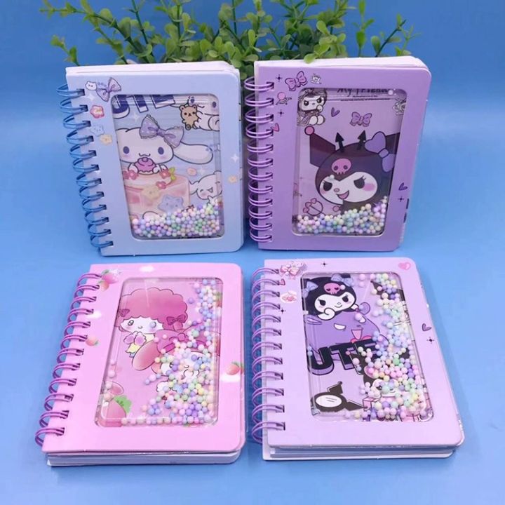 50k%20Sanrio%20rollover%20quicksand%20foam%20meteor%20ball%20coil%20book%20student%20pocket%20notebook%20Kuromi%20portable%20book%20-%20Image%202