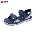 Kito Sandals for Men- Kito Navy EDS7515 Slippers - Fashion | Slippers For Men | Men's Footwear | Slippers |. 