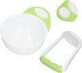 BPA-Free Baby Food Grinding Bowl – Portable Masher & Feeding Bowl with Anti-Slip Base | All-in-One Tool for Homemade Purees & Weaning. 