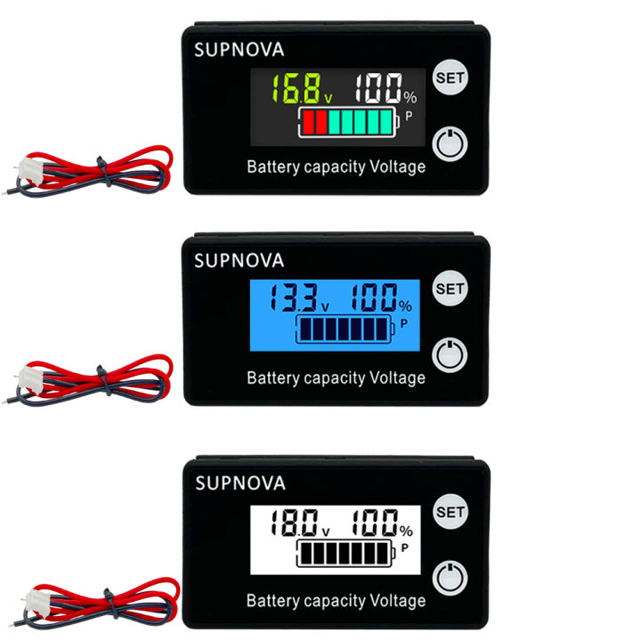 72V%208%2024V%204%20battery%2012V%20Power%20meter%20V%20capacity%20indication%208V-100%20pressure%20gauge%20DC%203S-20S%20DC%20battery%20lithium%20LiFePO4%20lead-acid%208V%2060V4V%20-%20Image%202