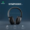 Green Symphony Hybrid ANC Headphone (40-50dB) | 45ms Low Latency | Spatial Audio Technology, 3D Experience | Changeable Cap | Foldable | JL5.4 Bluetooth Version | 100H Playtimes, 80H For ANC | 5 Mic | 1000mAh | 40mm Driver | Ultra-Soft Cushions | IPX4. 