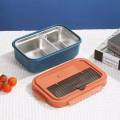 HC6541A Stainless Leakproof Bento Lunch Box Set - Secure Bento Box. 