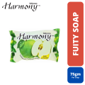 Harmony Fruity Soap Bar with Natural Apple Extract (75g) (Multipack). 