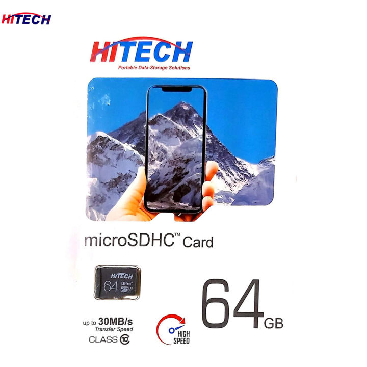 Hitech%2064Gb%20Memory%20Card%20Micro%20SDHC%20Card%20For%20Multimedia%20Use%20-%20Image%203
