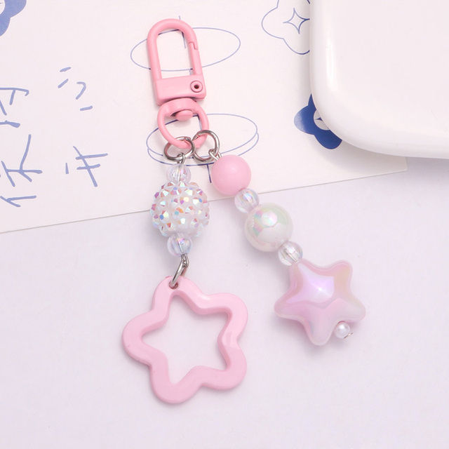 NEW%20%E3%80%90Innovative%20design%E3%80%91Star%20Pearl%20Keychain%20Chain%20Pendant%20Charm%20Keyring%20Car%20Key%20Chain%20Decor%20Headphone%20Bags%20Car%20Decoration%20For%20Girls%20-%20Image%202