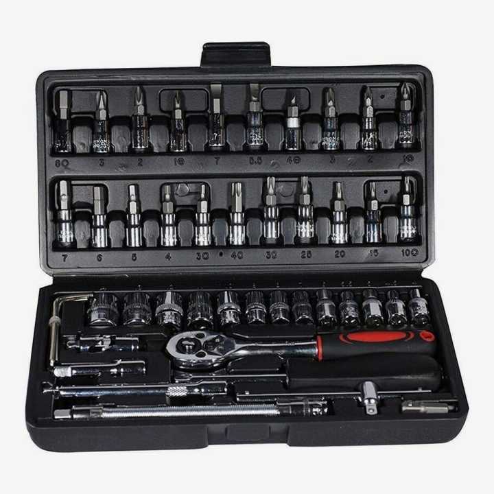 46 Piece Tool Screwdriver Set For Home Garage