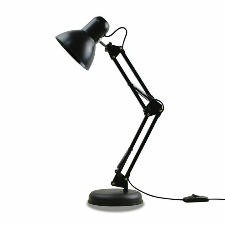 Adjustable, Flexible Metal Electric Table Lamp Reading Study