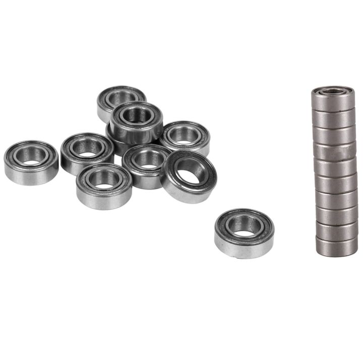 20Pcs Miniature Deep Groove Radial Bearings - 10Pcs 686Z 6 x 13 x 5Mm & 10Pcs Mr126Zz 6 x 12 x 4Mm