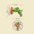 New ABS Fan Dinosaur Bubble Machine Bubbles in Bubble Handheld Electric Dinosaur Bubble Machine Bubble Dinosaur Outdoor Toys Bubbles Toy in Bubble Over 3 Years Old. 