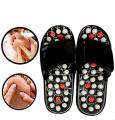 Spring Acupressure And Magnetic Therapy Accu Paduka Slippers For Full Body Blood Circulation Natural Leg Foot Massager Slippers. 