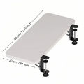 High Quality Non-punching Desktop Extending Board Side Wide Organizing Partition Working Extension Table Foldable Countertop Baffle Lengthening Desk Keyboard Computer Mouse. 
