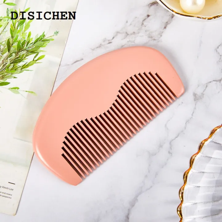 DISICHEN%20High%20Quality%201Pcs%20Natural%20Peach%20Wood%20Comb%20With%20Bag%20Close%20Teeth%20Anti-static%20Head%20Massage%20Beard%20Hair%20Care%20Wooden%20Tools%20Beauty%20Accessories%20-%20Image%204