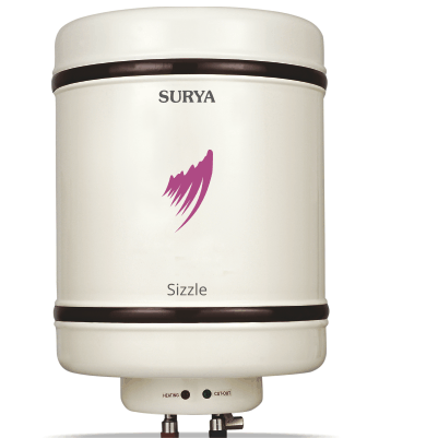 Surya Sizzle 15-Litre Geyser (Ivory) Electric Water Heater