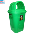 Bagmati Plastic Dom Lid Waste Bin - 70L. 