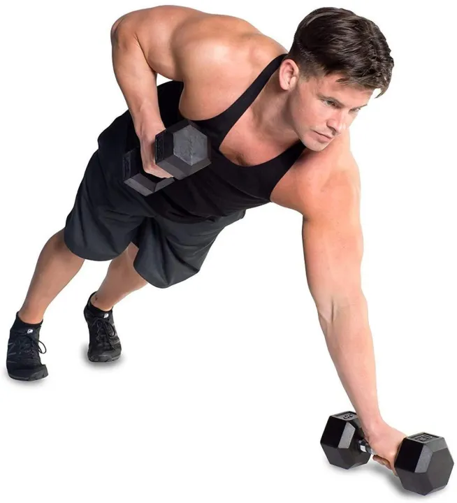 7.5Kg%20Rubber%20Hexa%20Dumbbells%20(Pair),%20Dumbells%20,%207.5%20Kg%20Dumbell,%20Total%2015%20Kg%20-%20Image%203