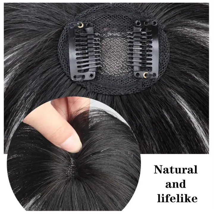 New%203D%20French%20Bazi%20Bangs%20Wig%20Piece%20Natural%20Traceless%20Modification%20Face%20Shape%20Mock%20Human%20Wig%20Hair%20Strand%20Factory%20Wholesale%20-%20Image%203